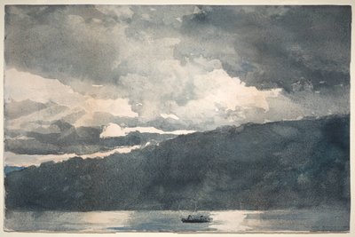 Mink Lake, Adirondacks by Winslow Homer